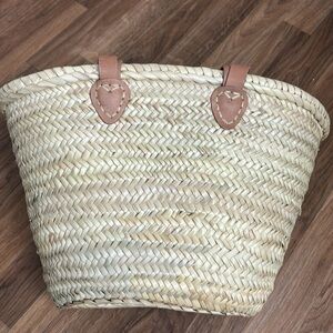 Large Natural Seagrass Straw Tote